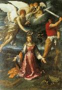 Guido Reni The Martyrdom of St Catherine of Alexandria France oil painting artist